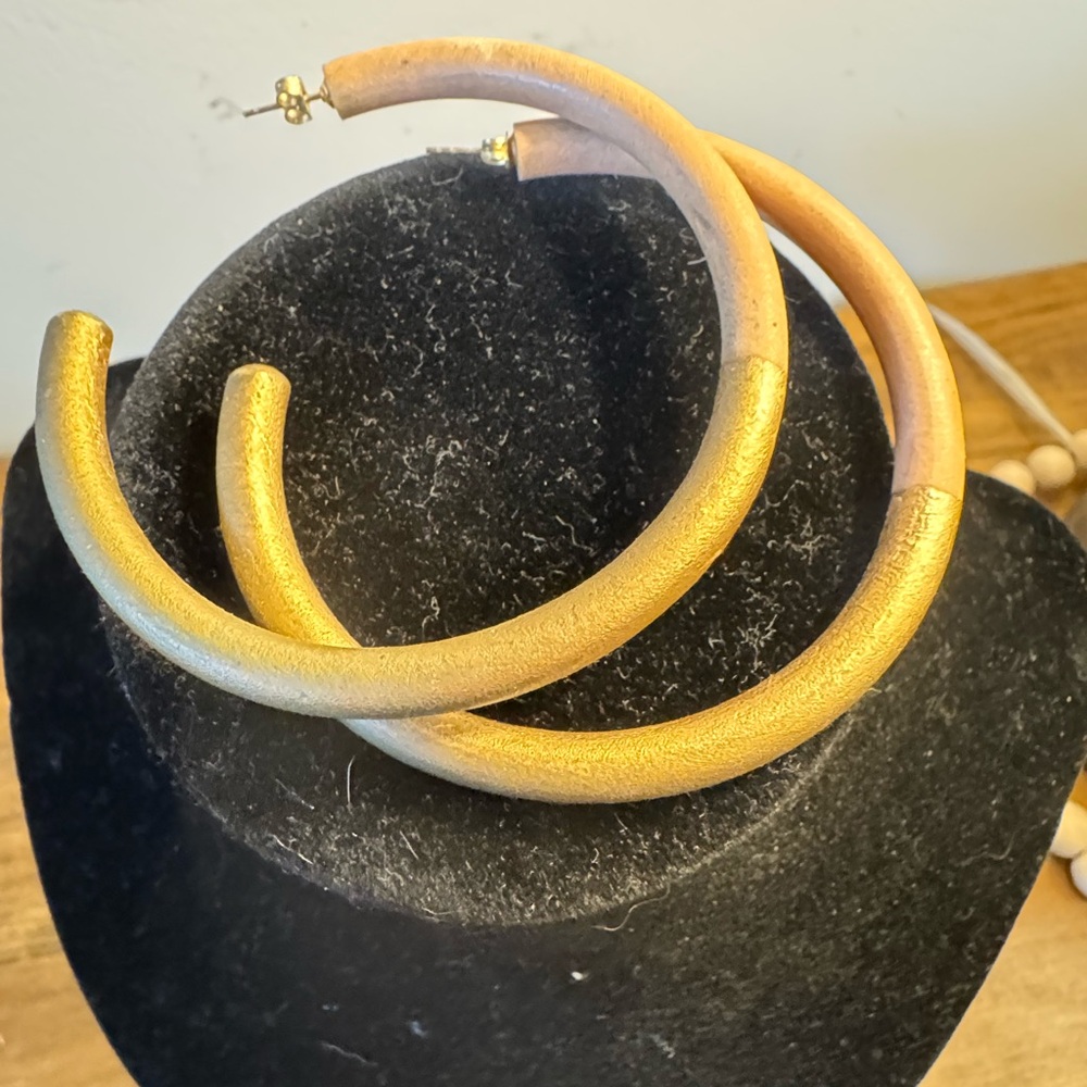 Gold Hoop Earrings